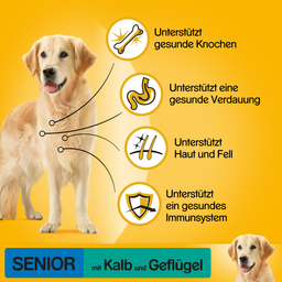 Pedigree Schale Senior mit Kalb und Geflügel