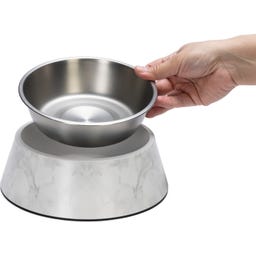 Designed by Lotte Melamin Hundenapf Meis Weiss - 700 ml