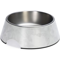 Designed by Lotte Melamin Hundenapf Meis Weiss - 700 ml