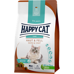 Happy Cat Trockenfutter Care Haut und Fell - 1,30 kg