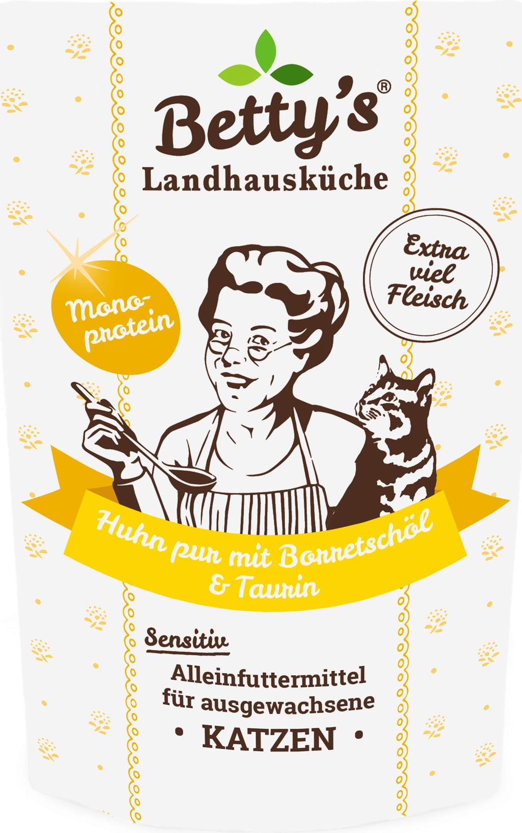 Betty's Landhausküche Frischebeutel Huhn pur mit Borretschöl