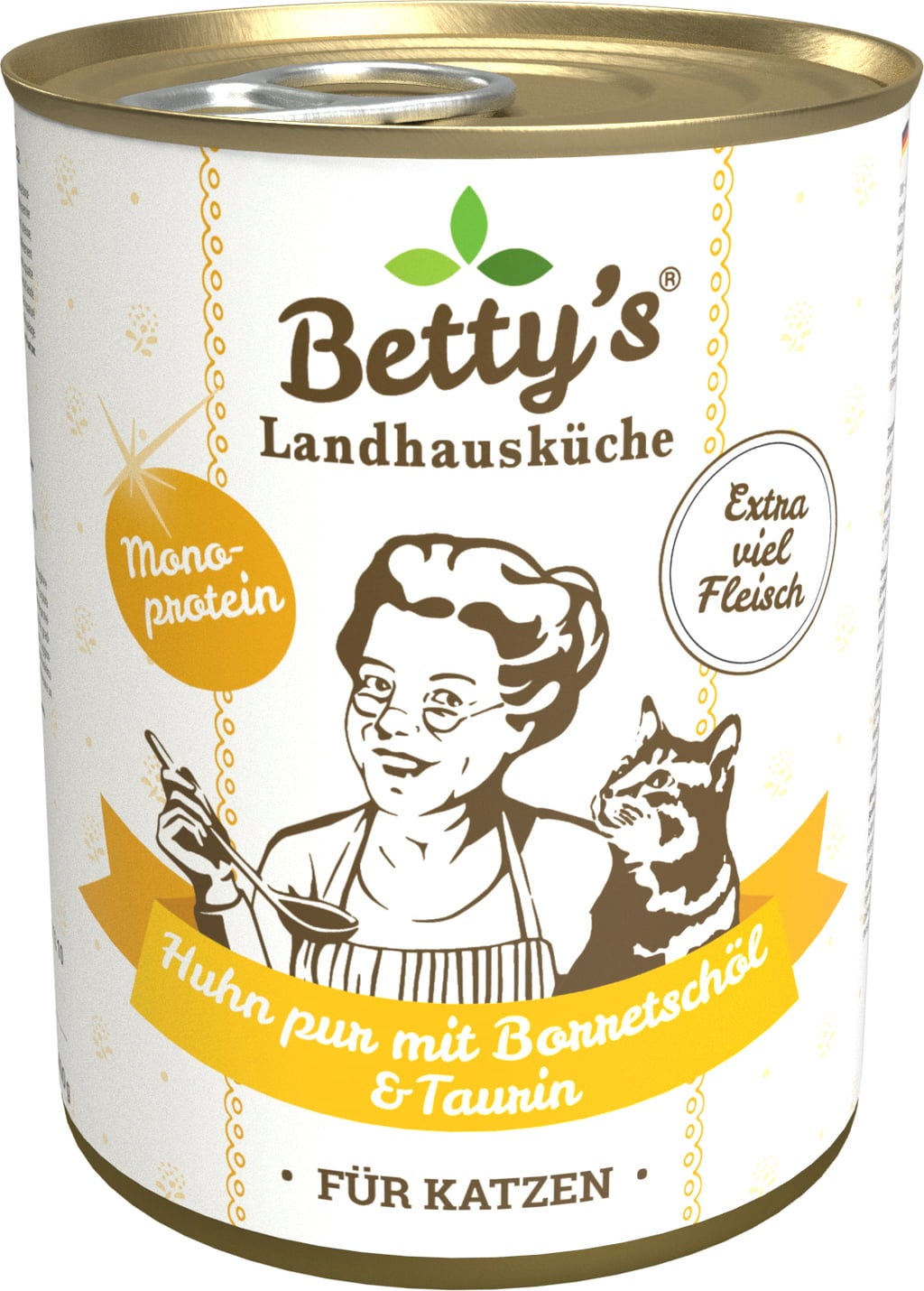 Betty's Landhausküche Huhn pur mit Borretschöl - 400 g