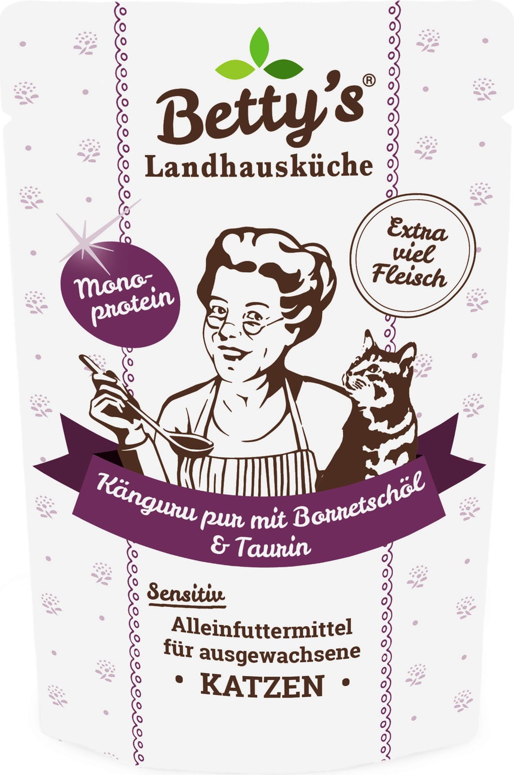 Frischebeutel Känguru pur mit Borretschöl