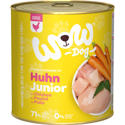 WOW JUNIOR mit Huhn, Karotte + Brennnessel - 800 g