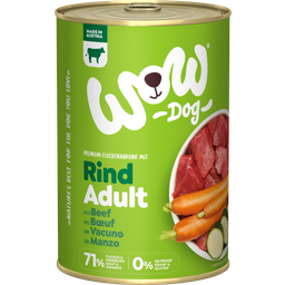 WOW ADULT mit Rind, Karotte + Zucchini - 400 g