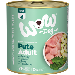 WOW ADULT mit Pute, Zucchini + Löwenzahn - 800 g