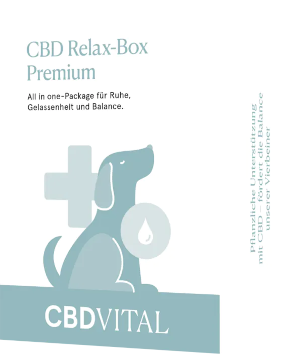 CBD VET Relax-Box Premium für Hunde - 1 Box