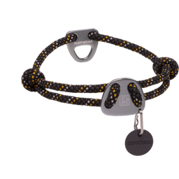 Knot-a-Collar Hundehalsband Obsidian Black