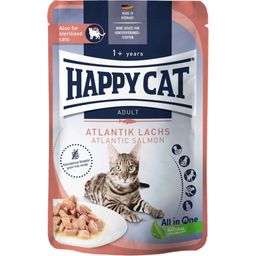 Happy Cat Meat in Sauce Lachs Frischebeutel - 85 g