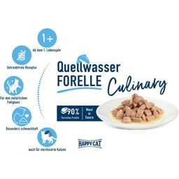 Happy Cat Meat in Sauce Forelle Frischebeutel - 85 g