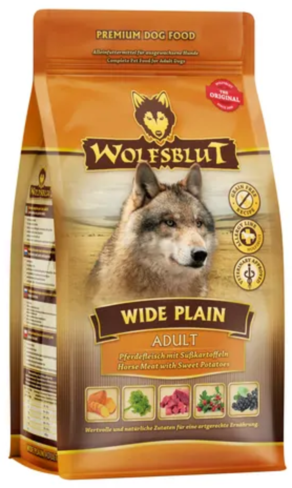Hundetrockenfutter Wide Plain Pferdefleisch & Süßkartoffel