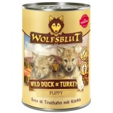 Hundenassfutter Wild Duck & Turkey Puppy Truthahn & Ente