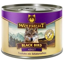 Hundenassfutter Black Bird Truthahn & Süßkartoffel - 200 g