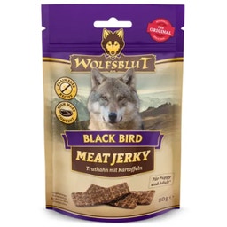 WOLFSBLUT Hundesnack Meat Jerky Black Bird