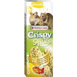 Crispy Sticks für Hamster und Ratten mit Popcorn+Honig - 100 g