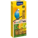 Kräcker® Trio-Mix Banane, Kräuter, Kiwi - Sittiche - 3 Stk