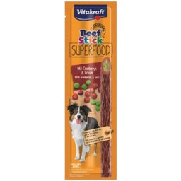 Vitakraft Beef Stick Superfood Erbse, Cranberry - 25 g