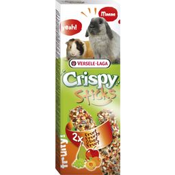 Crispy Sticks - Conigli e Porcellini d'India - 2x Frutta