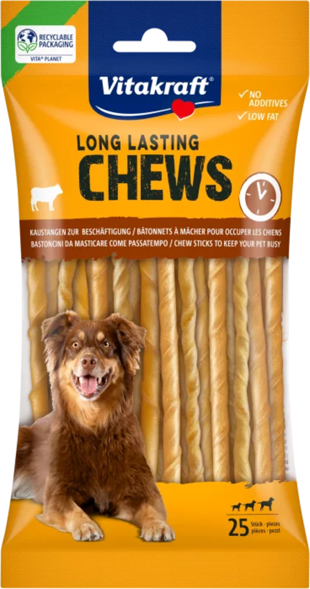 Vitakraft Hundesnack Long Lasting Chews - 130 g