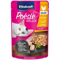 Katzennassfutter Poésie® Délice Gelee + Huhn - 85 g