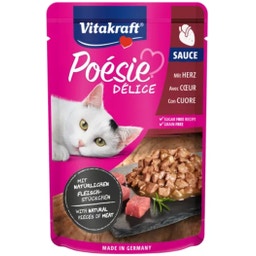 Poésie® Délice Sauce - Cibo Umido per Gatti - Cuore