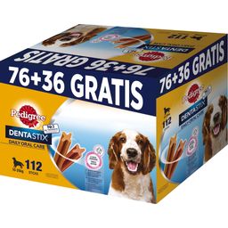 Dentastix Medium Multipack PLUSPACK 76 + 36 GRATIS