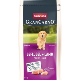 GranCarno Trockenfutter Junior Geflügel und Lamm - 1 kg