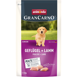 GranCarno Droogvoer Junior - Gevogelte en Lam - 4 kg