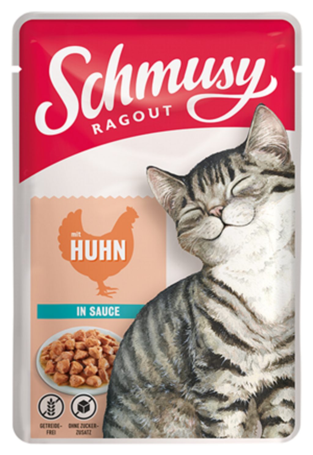 Schmusy Ragout Portionsbeutel 100g - Huhn in Sauce