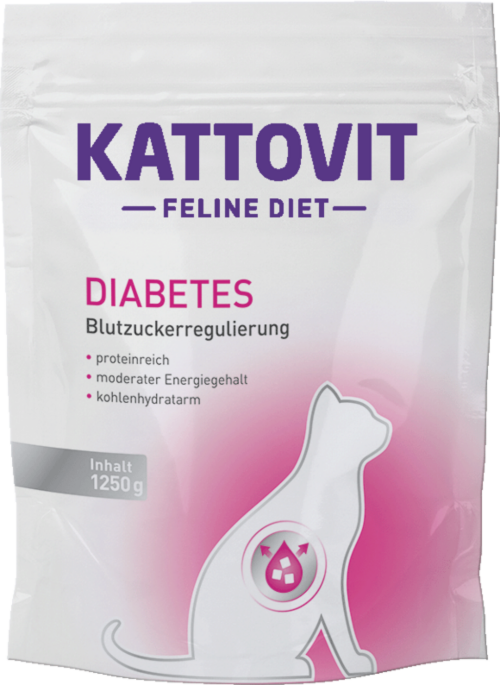 Kattovit Diabetes/Gewicht Trockenfutter - 1,25 kg