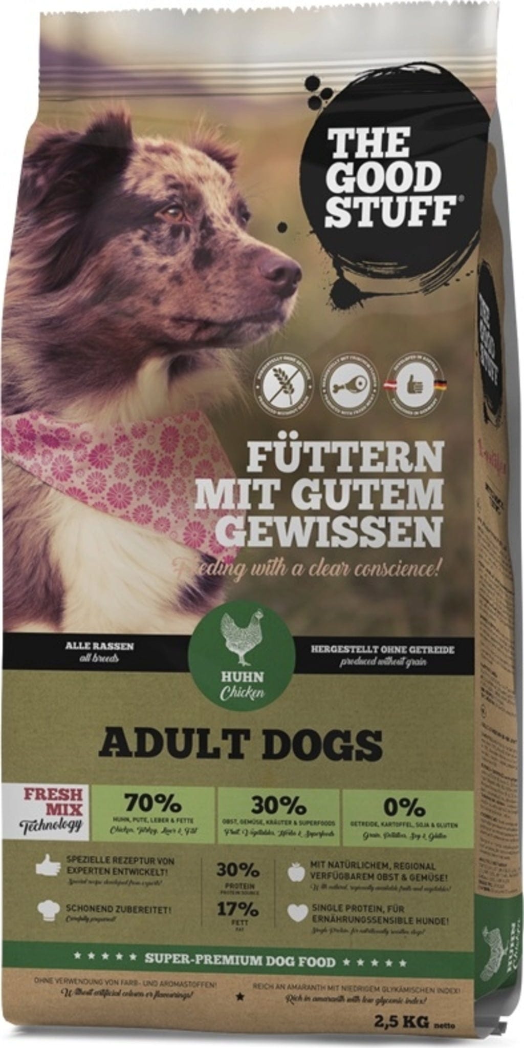 The Goodstuff HUHN Adult Trockenfutter - 2,50 kg