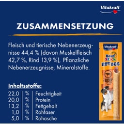 Vitakraft Beef Stick® Hot Dog - 30 g