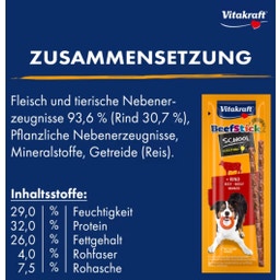 Vitakraft Hundesnack Beef Stick® School Geflügel - 10 Stk