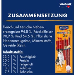 Vitakraft Hundesnack Beef Stick® Original - Rind