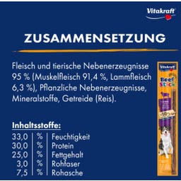 Vitakraft Hundesnack Beef Stick® Original - Lamm