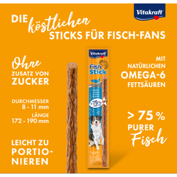 Vitakraft Hundesnack Fish Stick + Lachs - 15 g