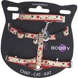 Bobby Set Pettorina per Gatti LOVELY - Rosso