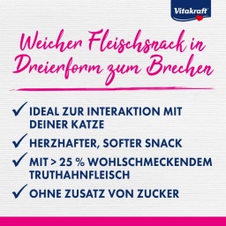 Vitakraft Katzensnack Triggles mit Truthahn - 40 g