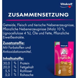 Vitakraft Katzensnack Crispy Crunch - Malz