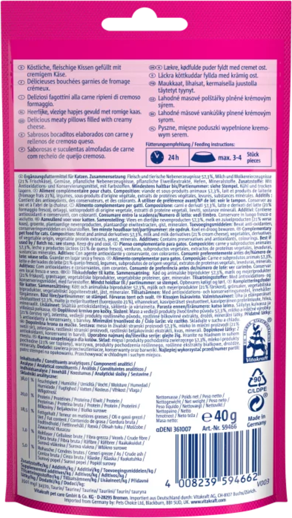 Vitakraft Choupette® Käse - 40 g