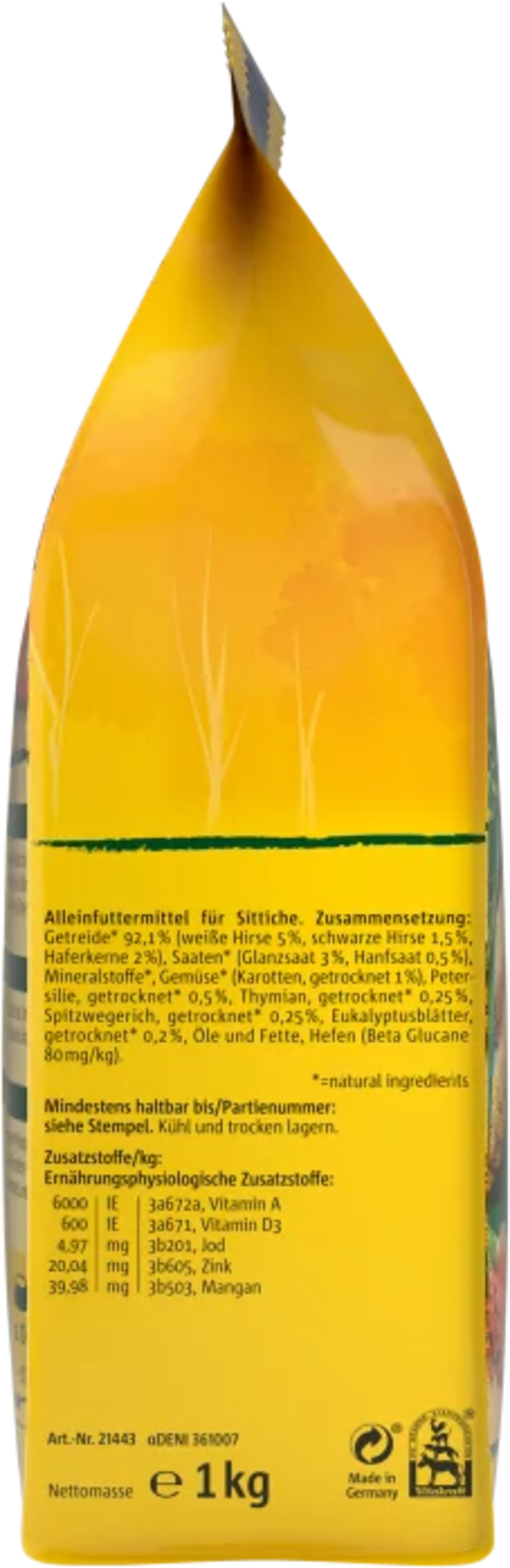 Vitakraft Sittich Perle® Premium - 1.000 g