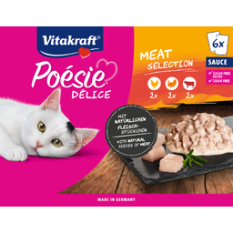 Vitakraft Poésie®Délice, Meat Selection Sauce - 510 g