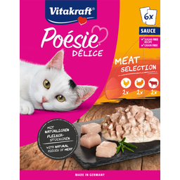 Vitakraft Poésie®Délice, Meat Selection Sauce - 510 g