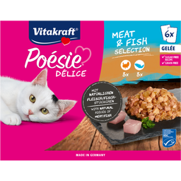 Vitakraft Poésie®Délice Gelée, Meat&Fish MSC - 510 g