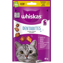 Whiskas Dentabites mit Huhn - 40 g