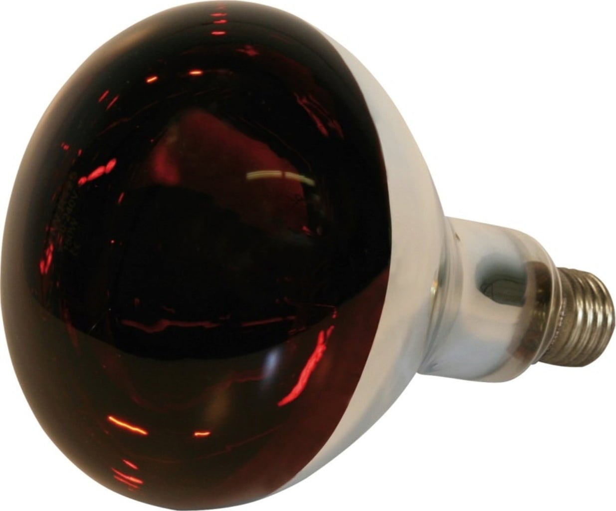 Infrarotlampe Hartglas, rot, 150 Watt