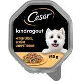 Landragout alutálkás eledel baromfival és zöldségekkel finom szószban, 150g