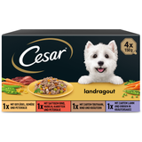 Cesar 4x150g Landküche Vielfalt in Sauce