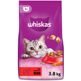 Whiskas Droog met Rundvlees 1+