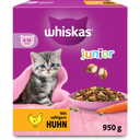 Whiskas Száraztáp Junior csirke - 950 g